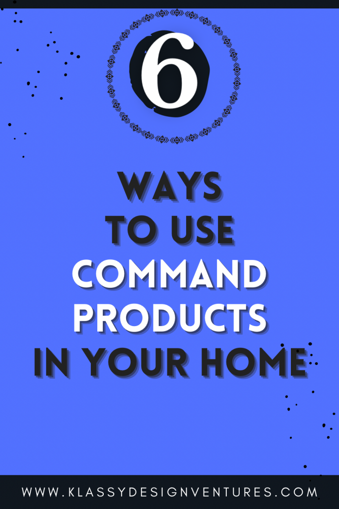 Command hooks, ways to use in your home