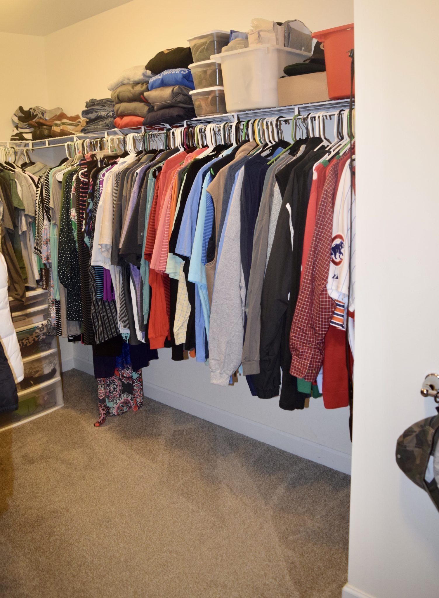 Simple Solutions for Closet Organization??- Zero $ Closet Makeover