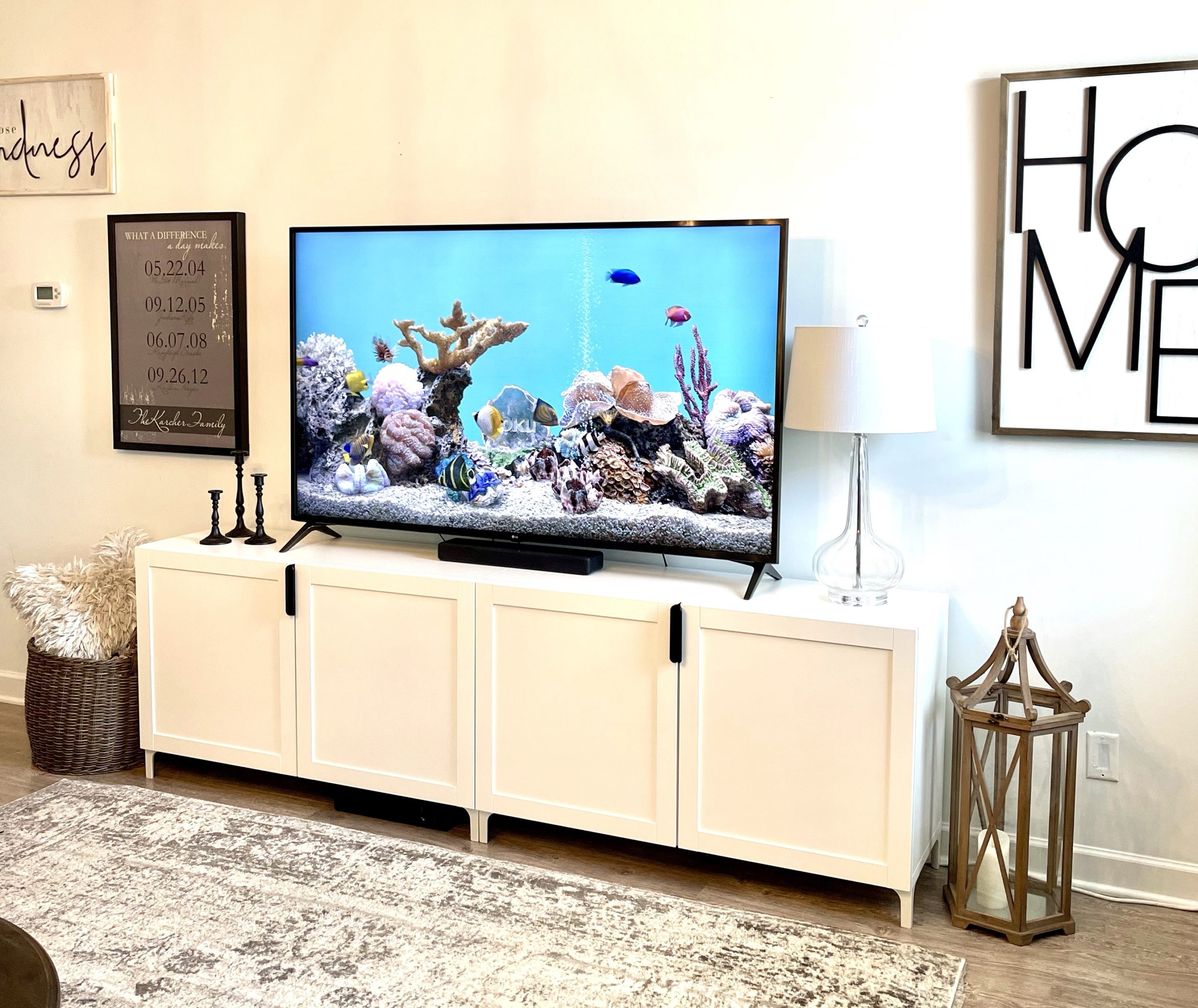 Affordable IKEA TV Console Hack!