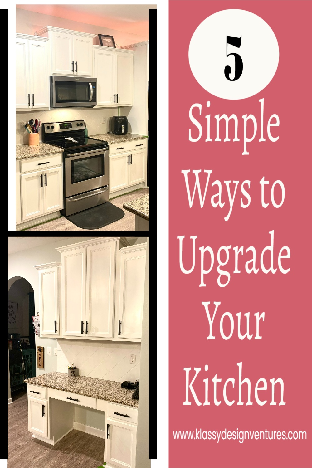 How to Upgrade a Builder-Grade Kitchen - Angela Rose Home