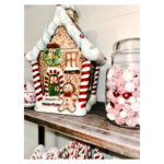 Hot Cocoa and Gingerbread-Themed Coffee Bar